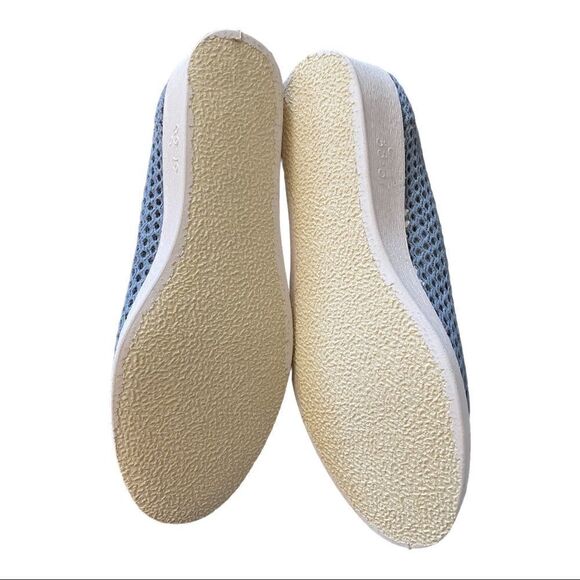 Maians | Handmade INES REJILLA – INDIGO Peep Toe Wedge Slip Ons  | 7.5 - Picture 8 of 10